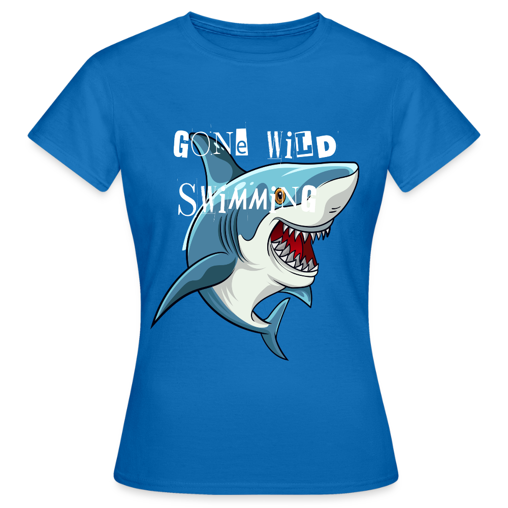 Women's Water Adventure T-Shirt - royal blue