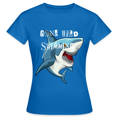 Women's Water Adventure T-Shirt - royal blue