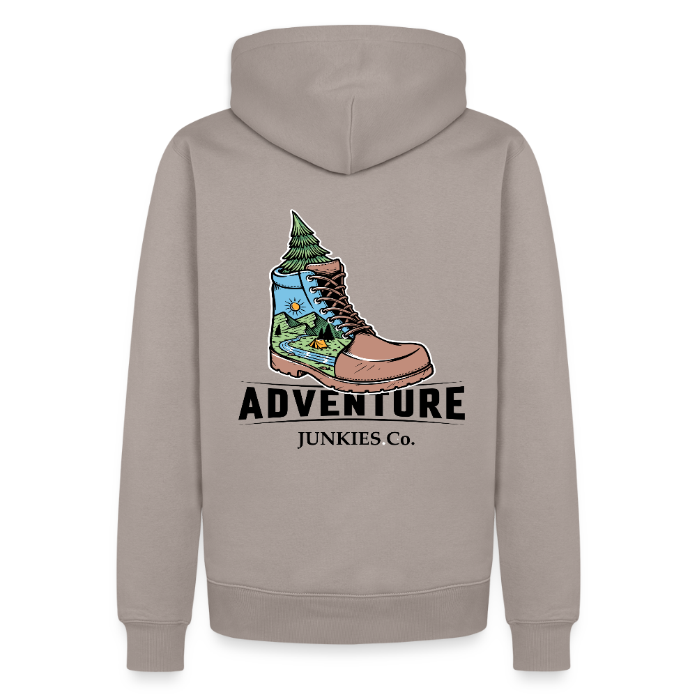 Men’s Premium Hiking/Walking  Hoodie - taupe