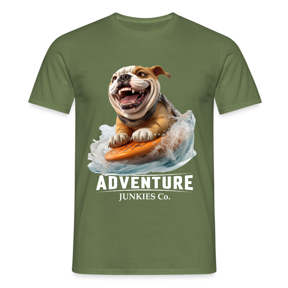 Men's T-Shirt water - military green