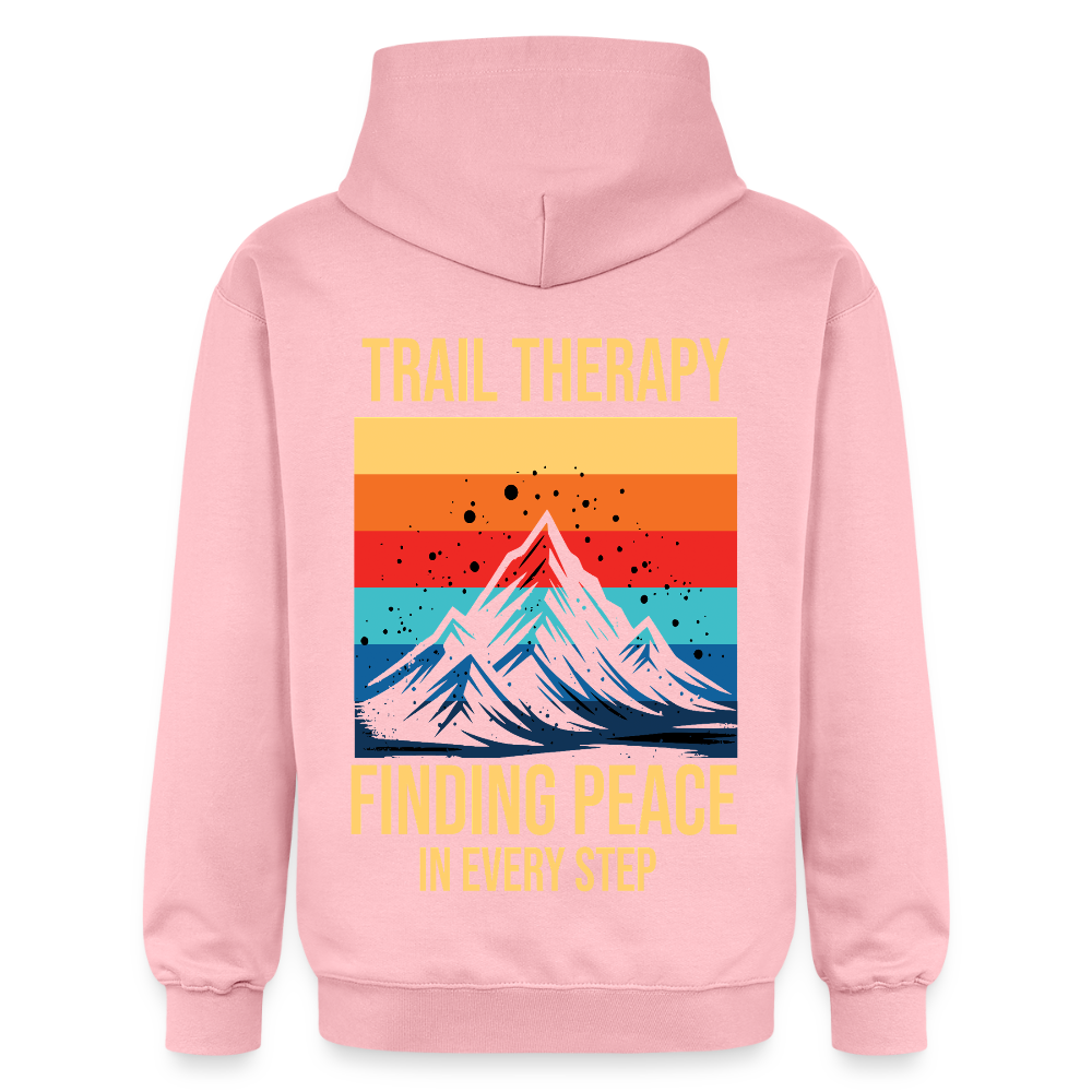 Adult Unisex Midweight Hoodie - light pink