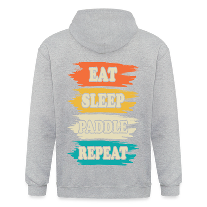 Adult Unisex Heavyweight Hooded Jacket - heather grey
