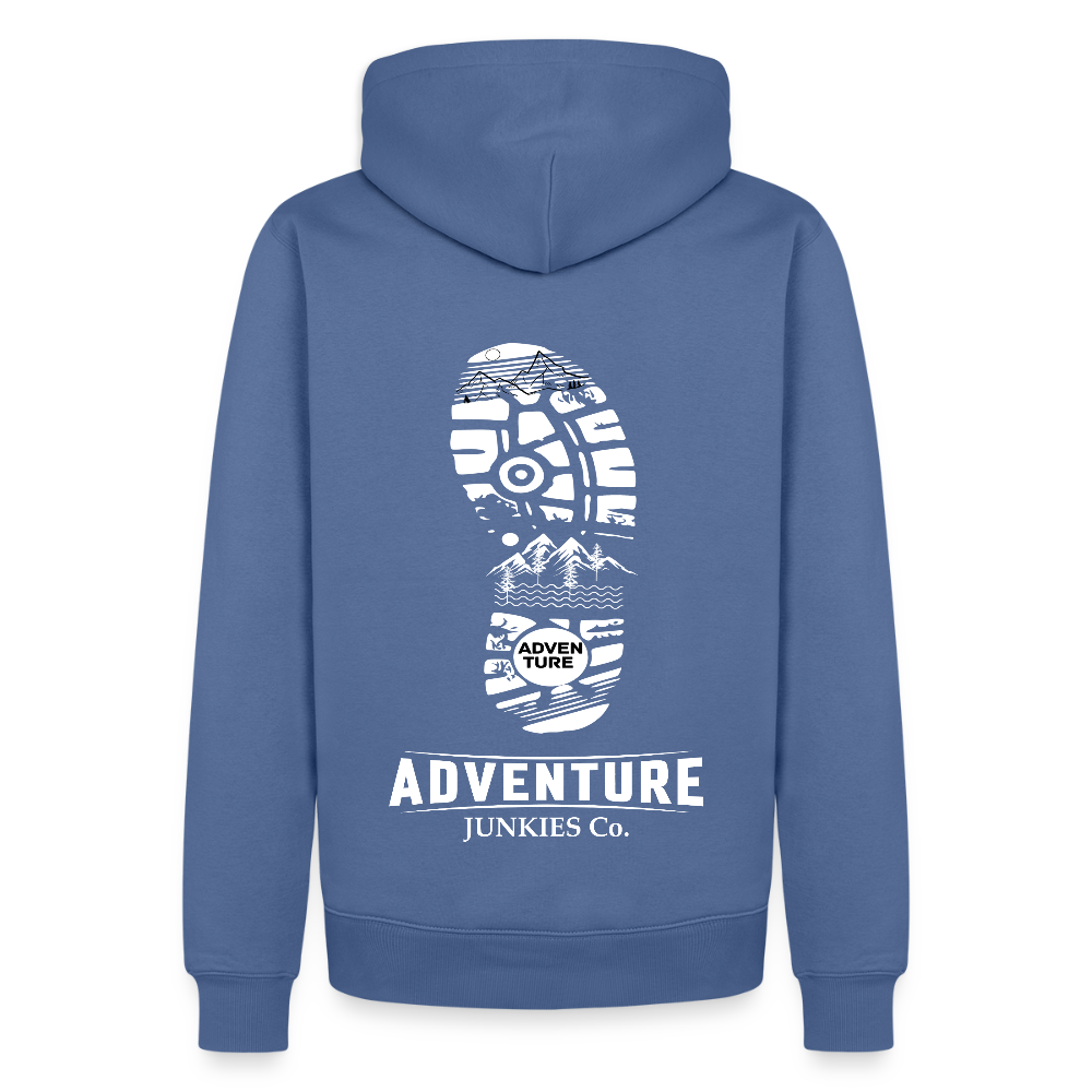 Men’s Premium Hiking / Walking Hoodie - stone blue