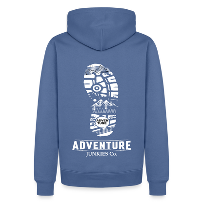 Men’s Premium Hiking / Walking Hoodie - stone blue