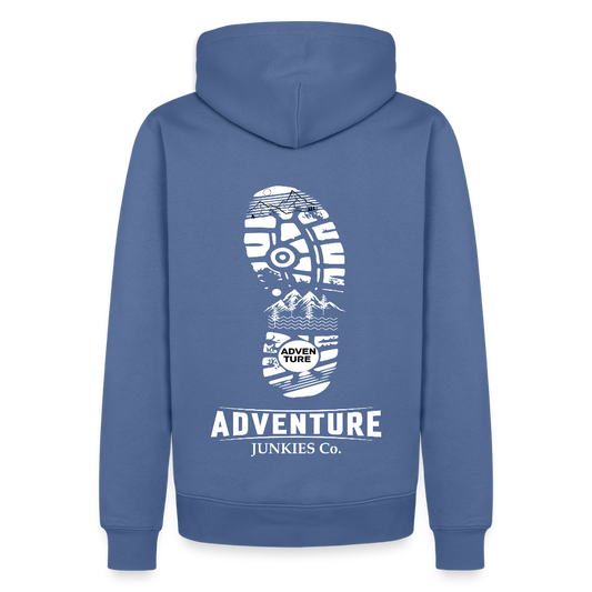 Men’s Premium Hiking / Walking Hoodie - stone blue