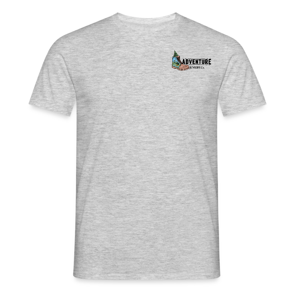 Men's Camping T-Shirt - heather grey