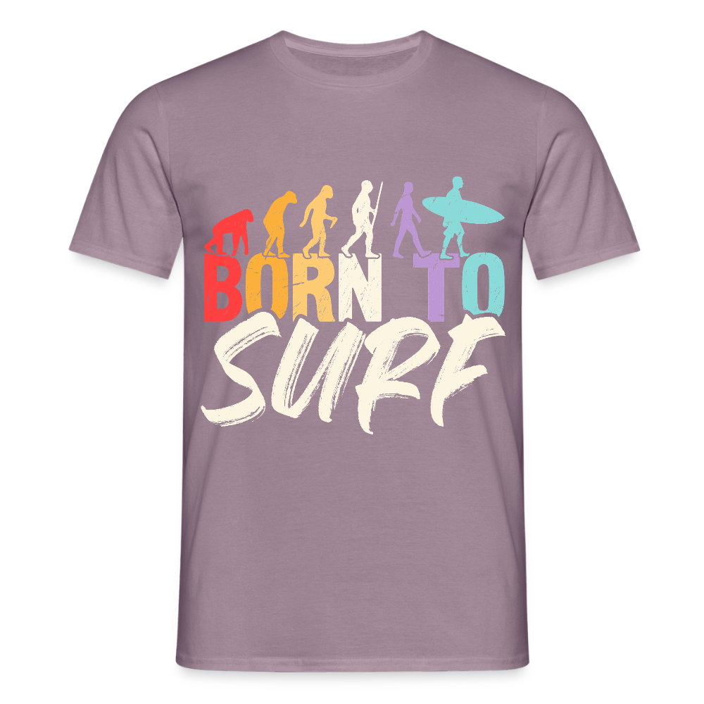 Men's T-Shirt - purple-grey 