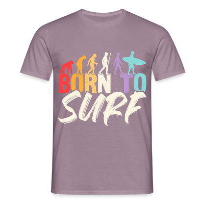 Men's T-Shirt - purple-grey 