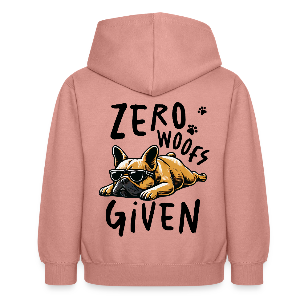 Children's Unisex Hoodie - dusky rose