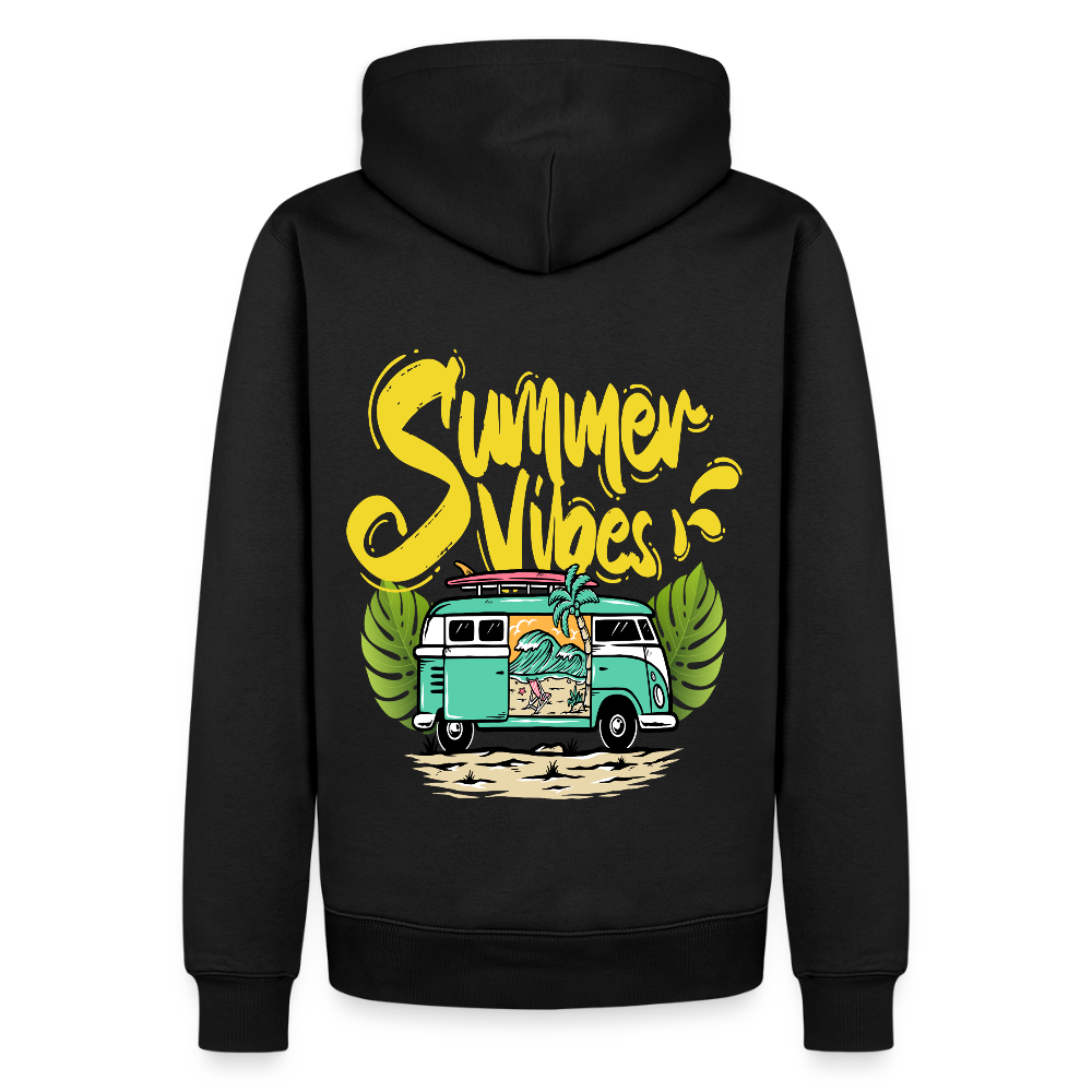 Men’s Premium Camping Hoodies Hoodie - black