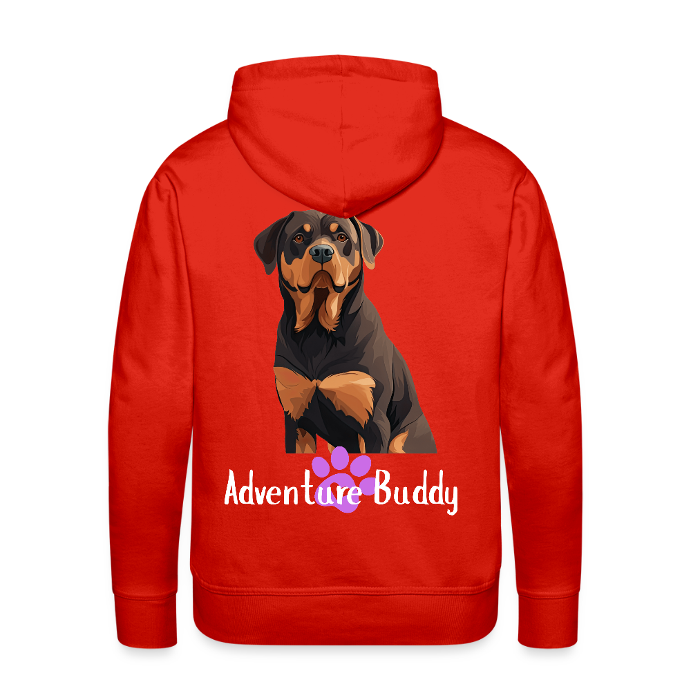 Men’s Premium Pet Girl Hoodie - red