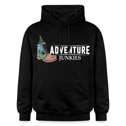 Unisex Midweight Hoodie - black