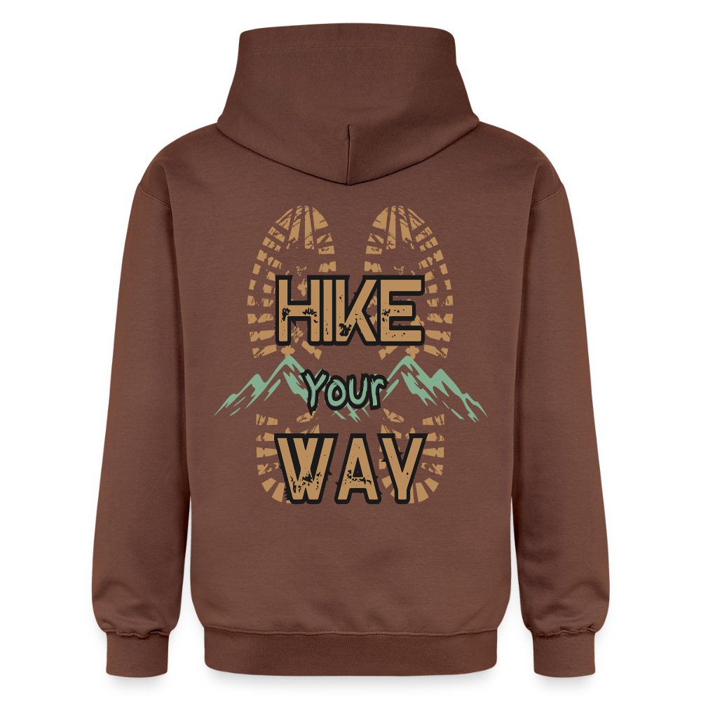 Adult Unisex Midweight Hoodie - cocoa