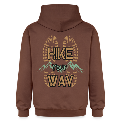 Adult Unisex Midweight Hoodie - cocoa