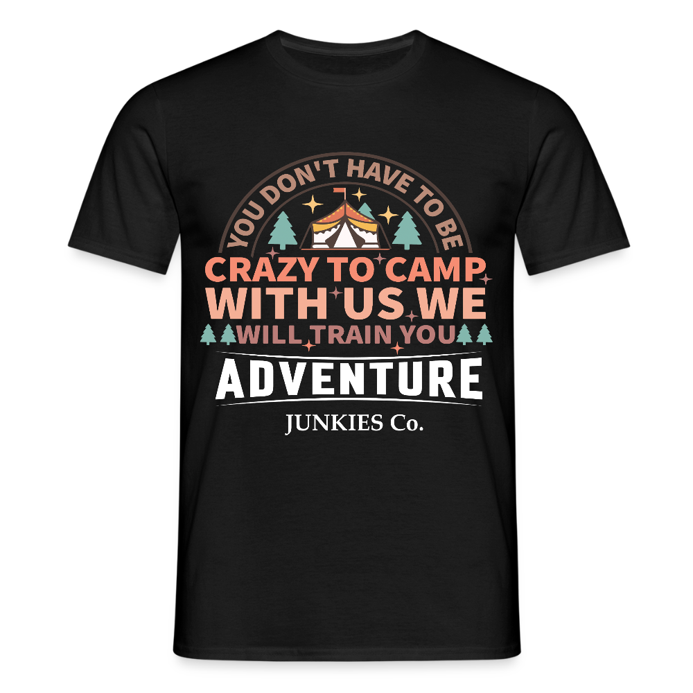 Men's Camping T-Shirt - black