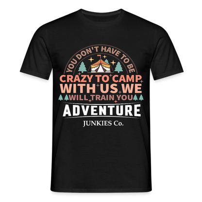Men's Camping T-Shirt - black