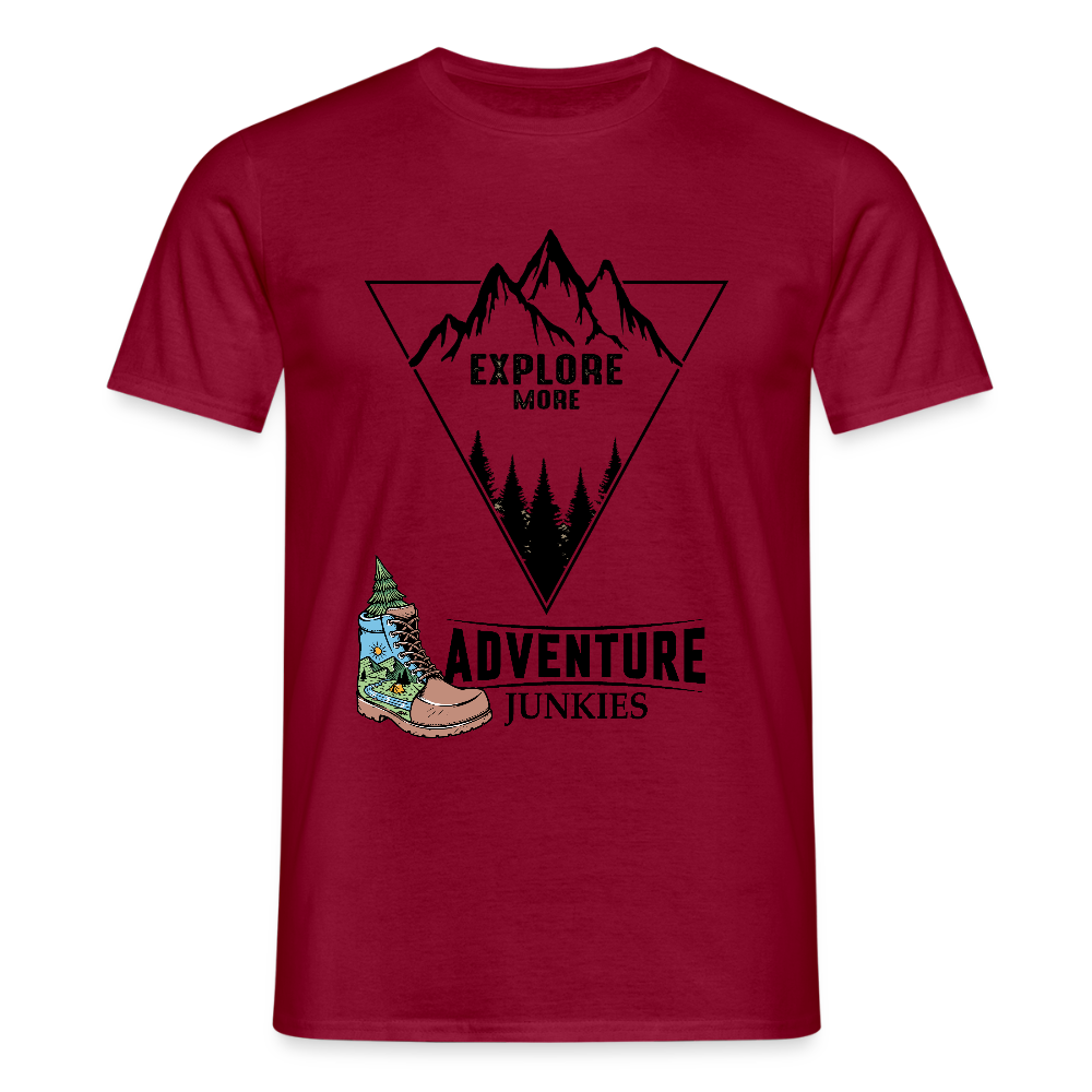 Men's T-Shirt - brick red