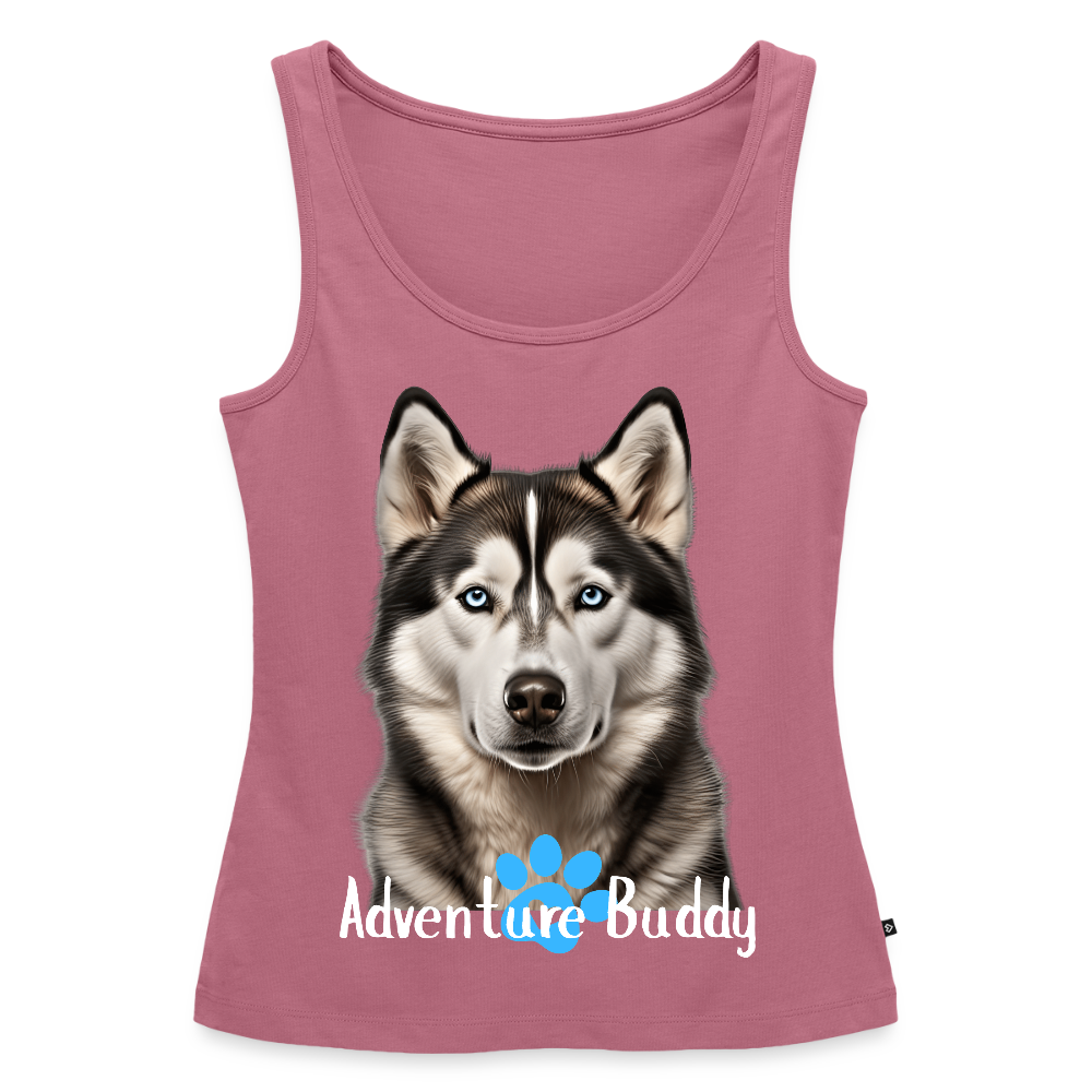 Women’s Premium Tank Top   {Customise Breed & Paw } - mauve