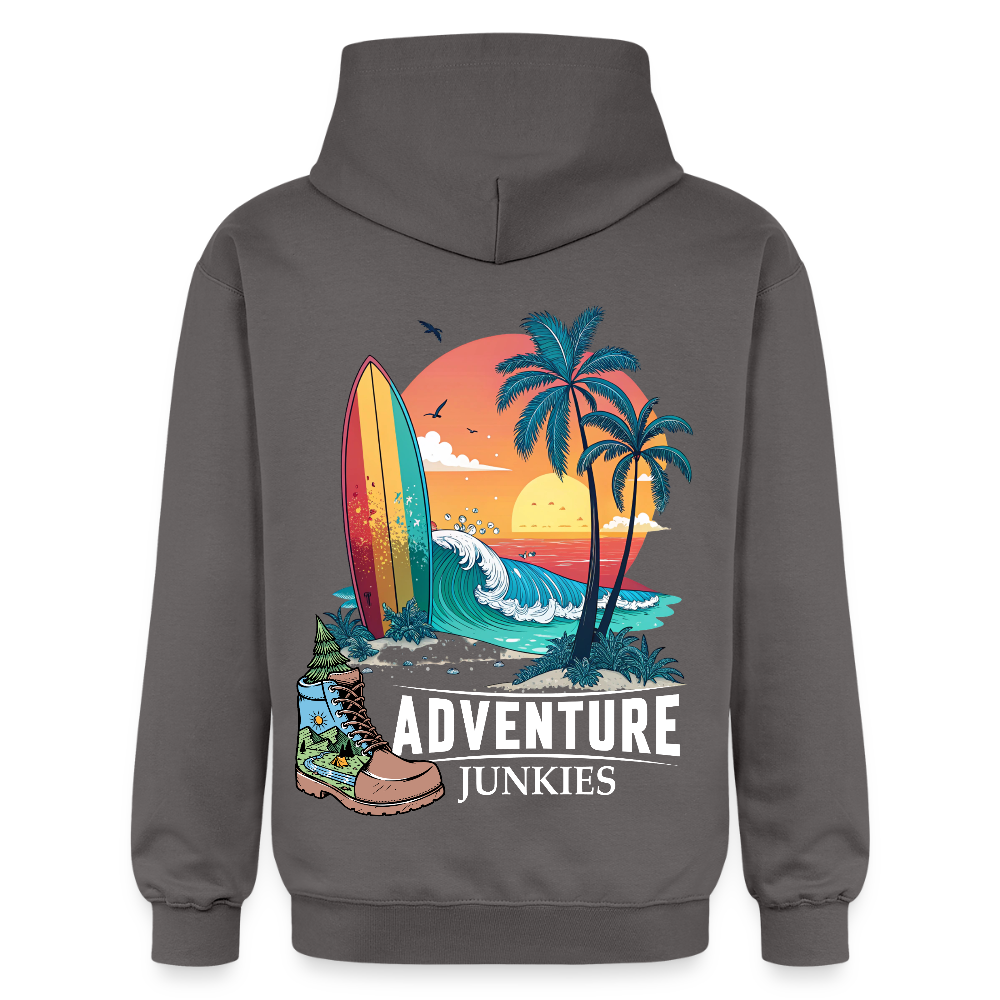 Adult Unisex  Midweight Hoodie - dark grey