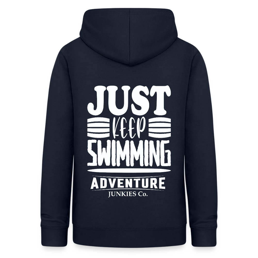 Women's Hoodie Water Adventures - navy