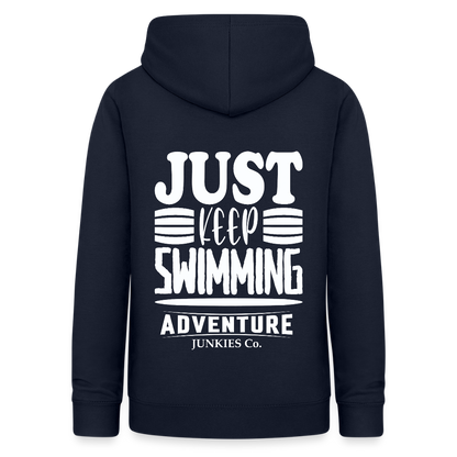 Women's Hoodie Water Adventures - navy