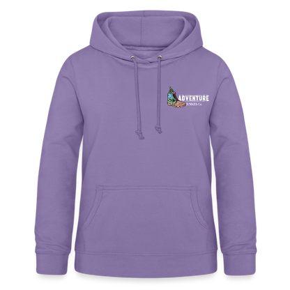Women's Hoodie Water Adventures - lavender