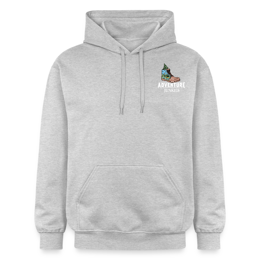 Unisex Midweight Hoodie - light heather grey