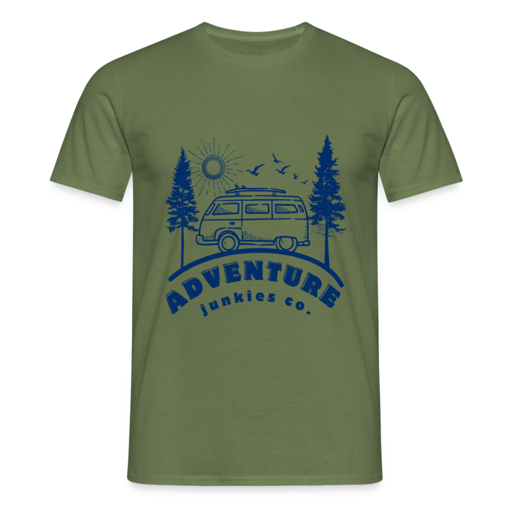 Men's Camping T-Shirt - military green