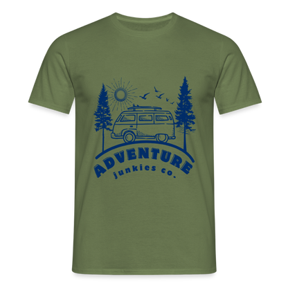 Men's Camping T-Shirt - military green
