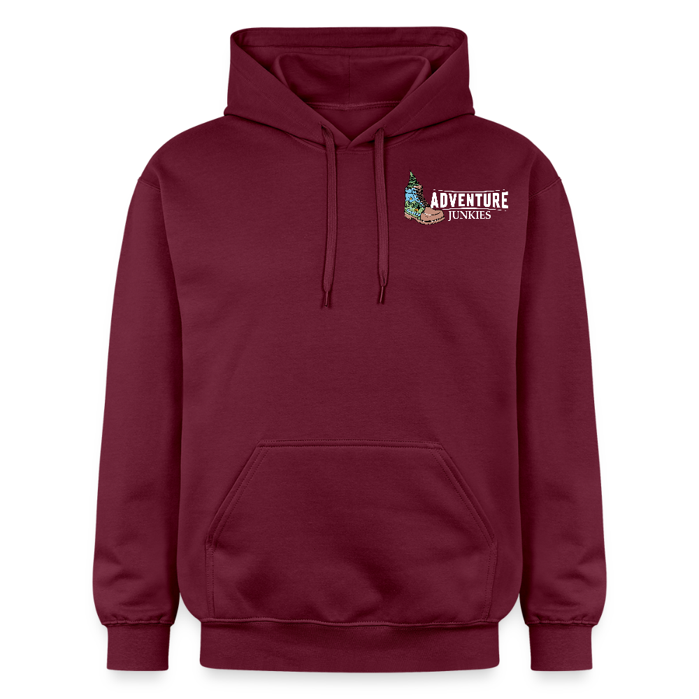 Adult  Unisex Midweight Hoodie - maroon