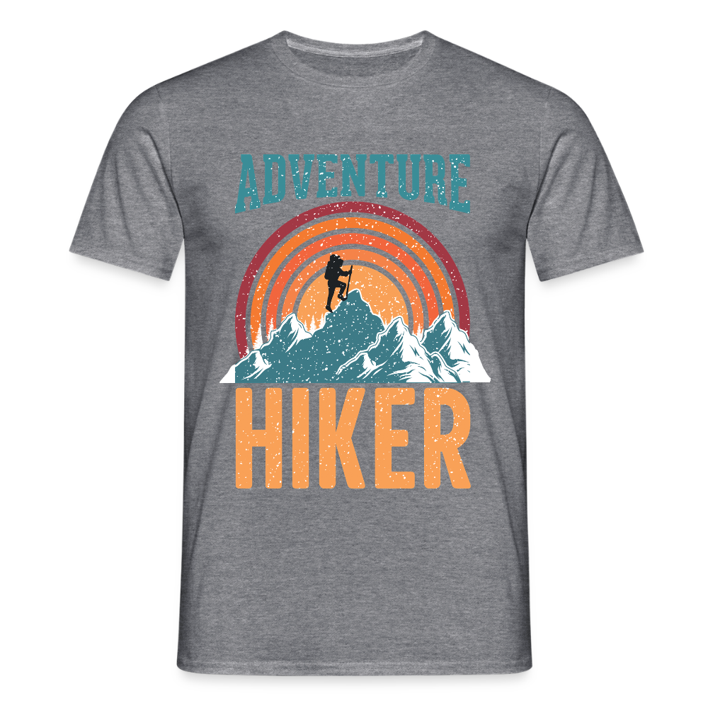 Men's Hiking & Walking T-Shirt - graphite heather