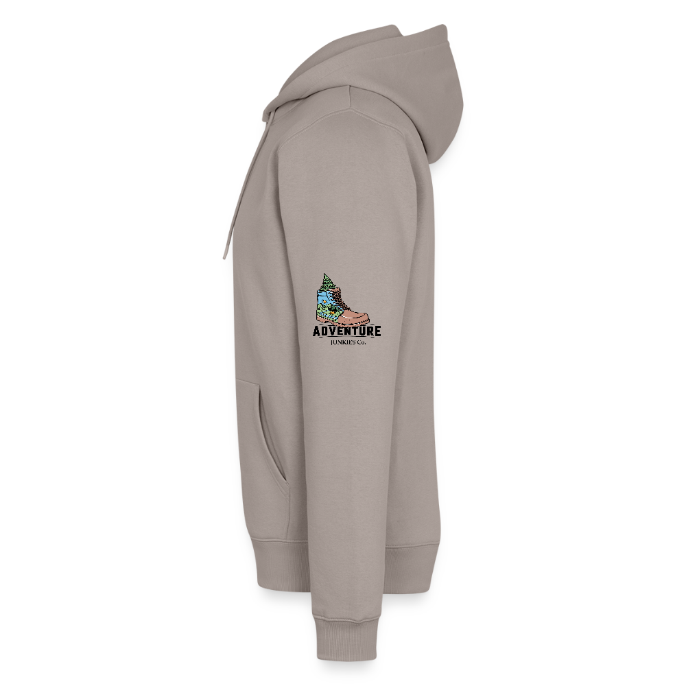 Men’s Premium Hiking/Walking  Hoodie - taupe