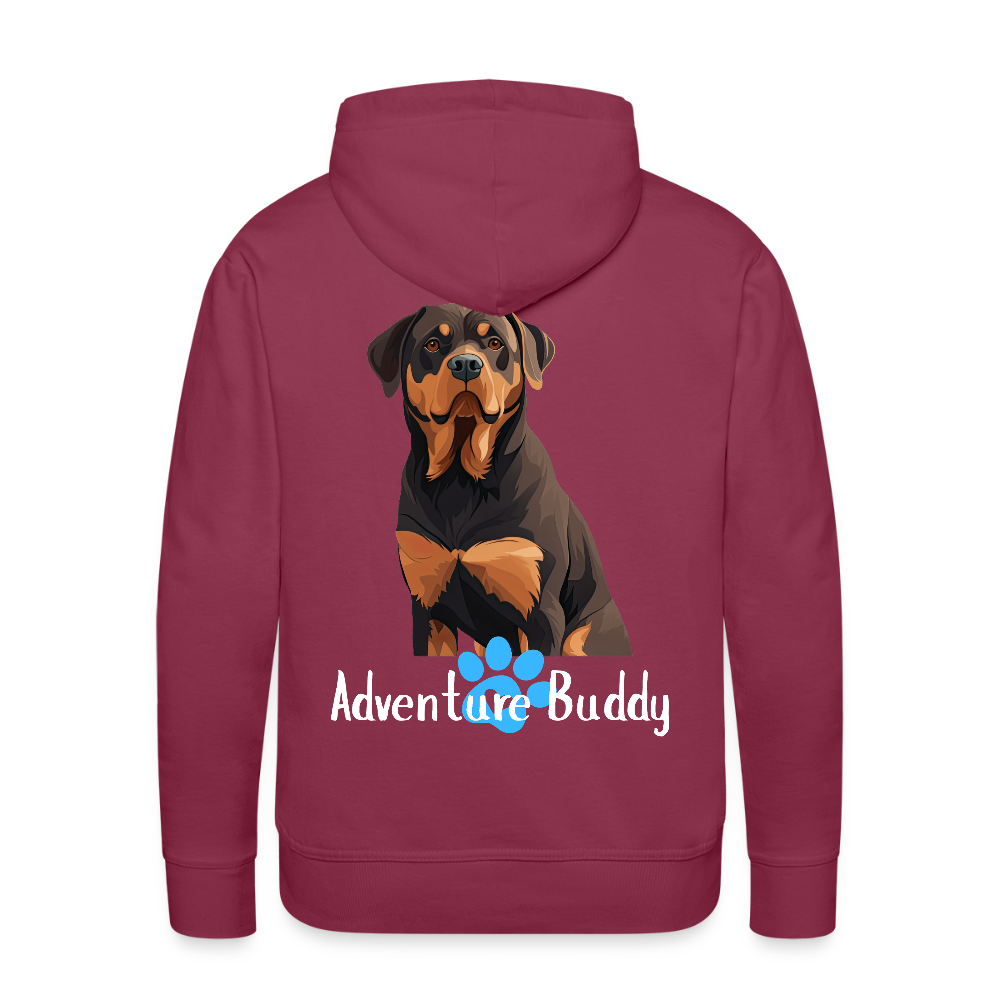 Men’s Premium pet Hoodie - bordeaux