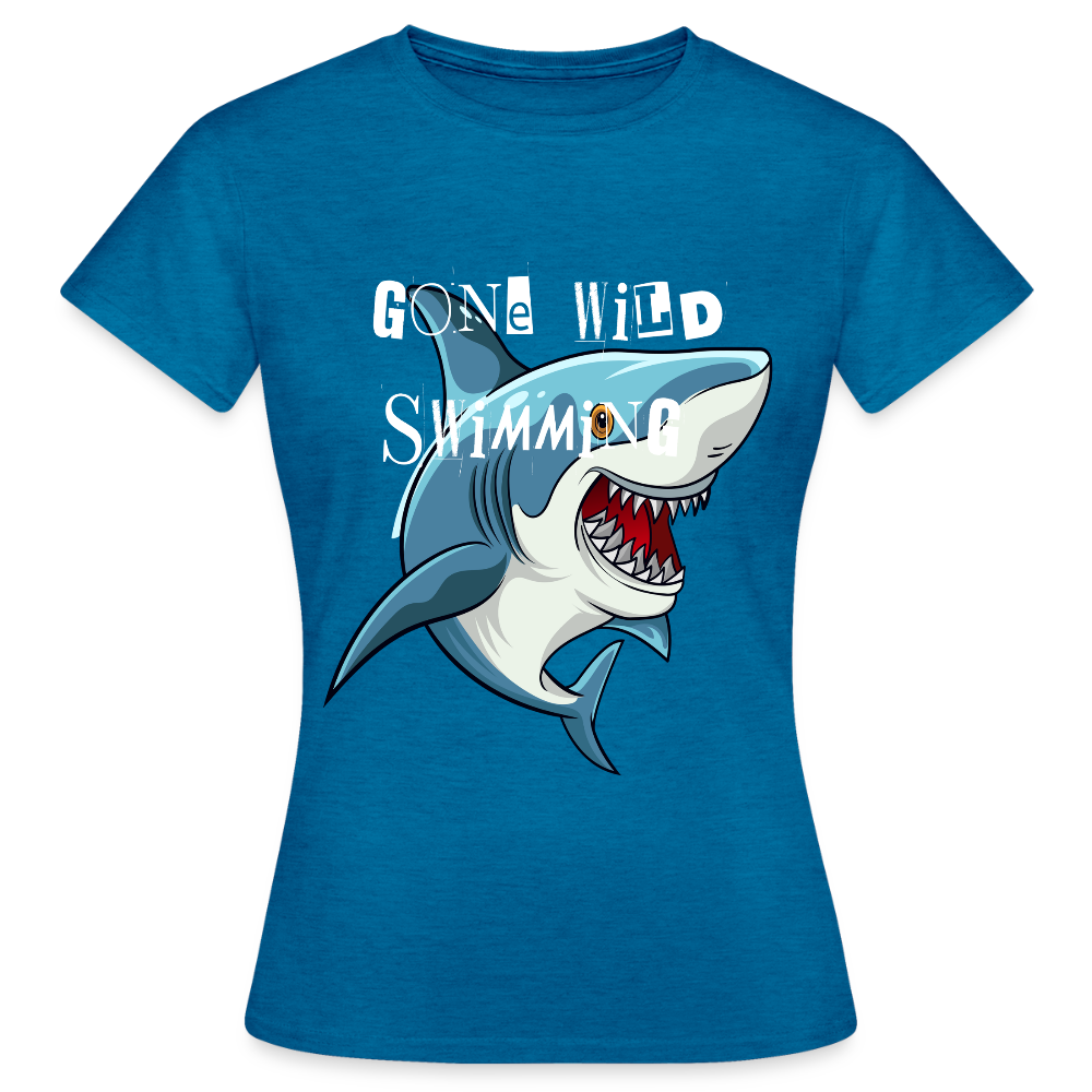 Women's Water Adventure T-Shirt - antique blue sapphire heather