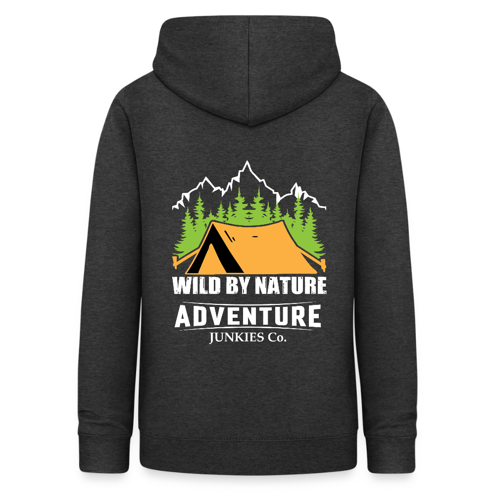 Women's Camping Hoodie - charcoal grey