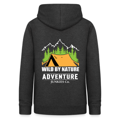 Women's Camping Hoodie - charcoal grey