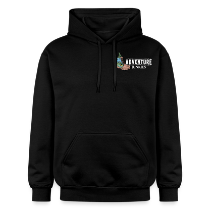 Adult Unisex Midweight Hoodie - black