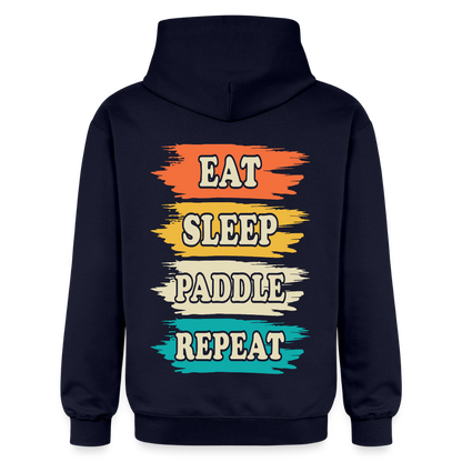 Adult Unisex Midweight Hoodie - navy