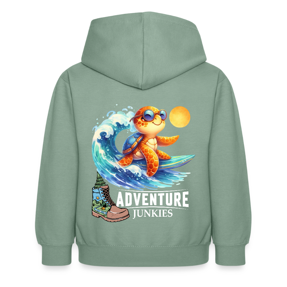 Children's  Unisex Hoodie - steel green
