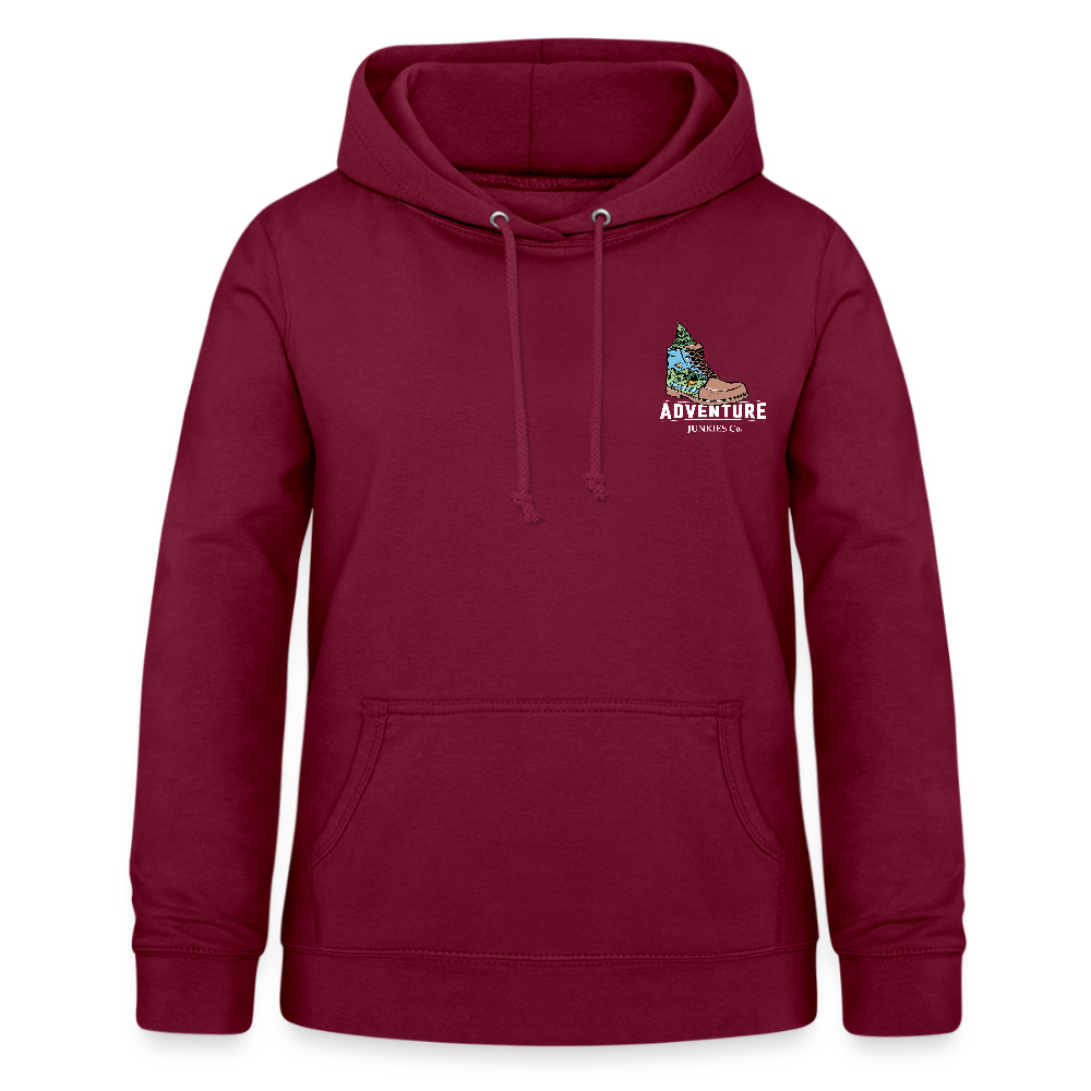 Women's Camping Hoodie - bordeaux