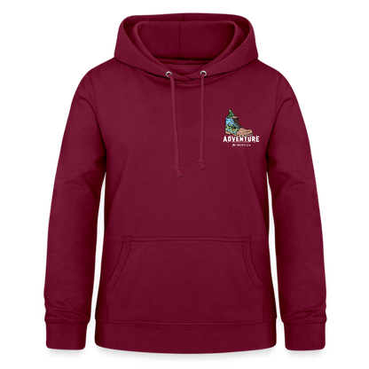 Women's Camping Hoodie - bordeaux