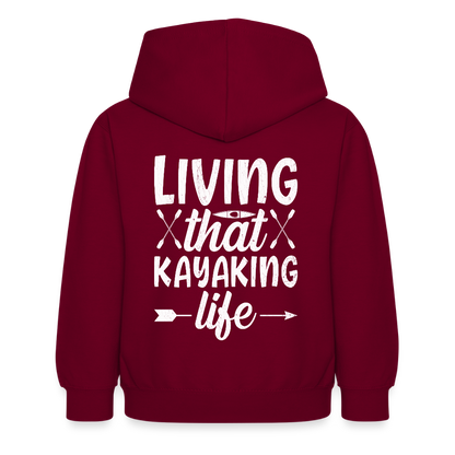 Children's  Unisex Hoodie - bordeaux
