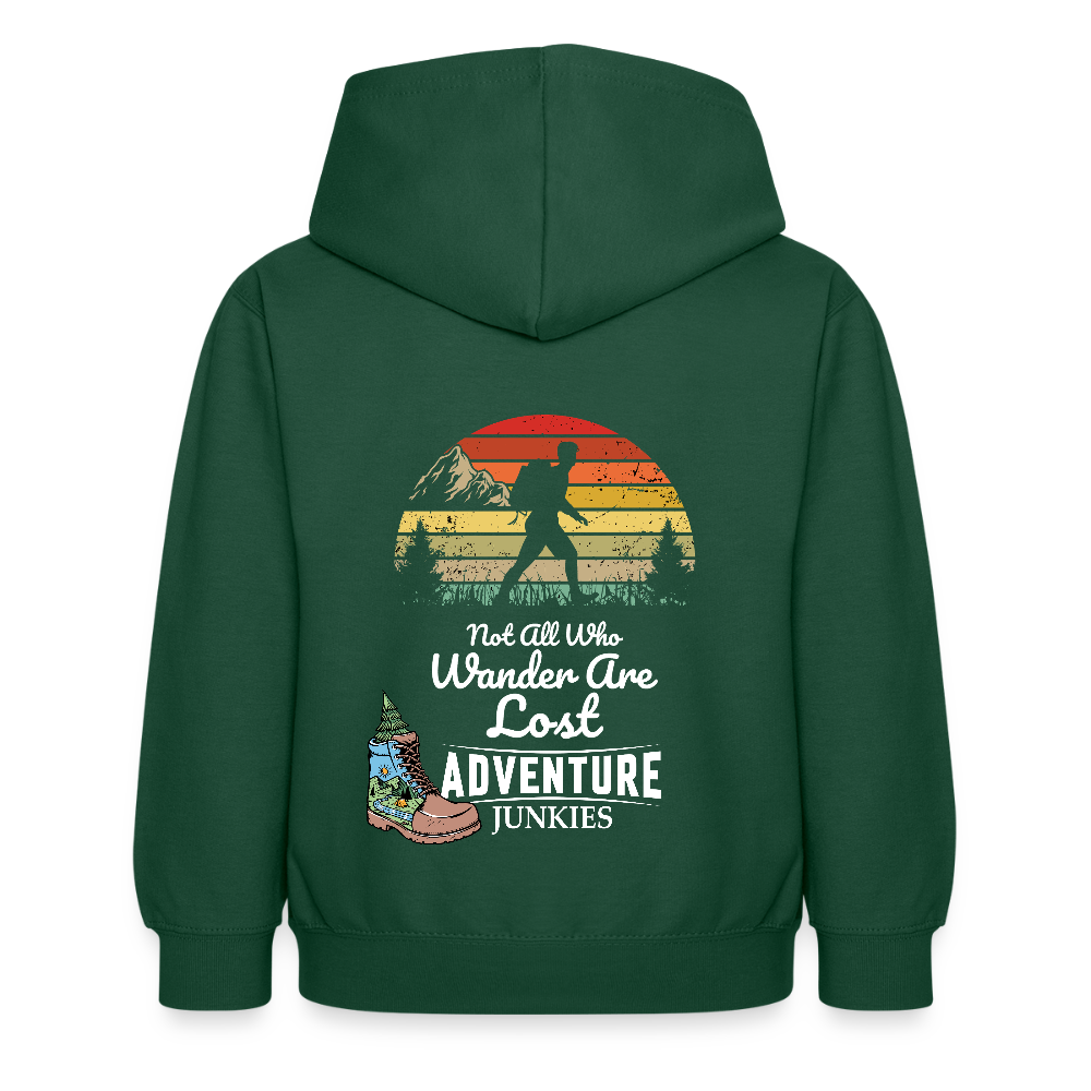 Children's  Unisex Hoodie - bottle green