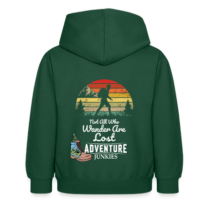 Children's  Unisex Hoodie - bottle green