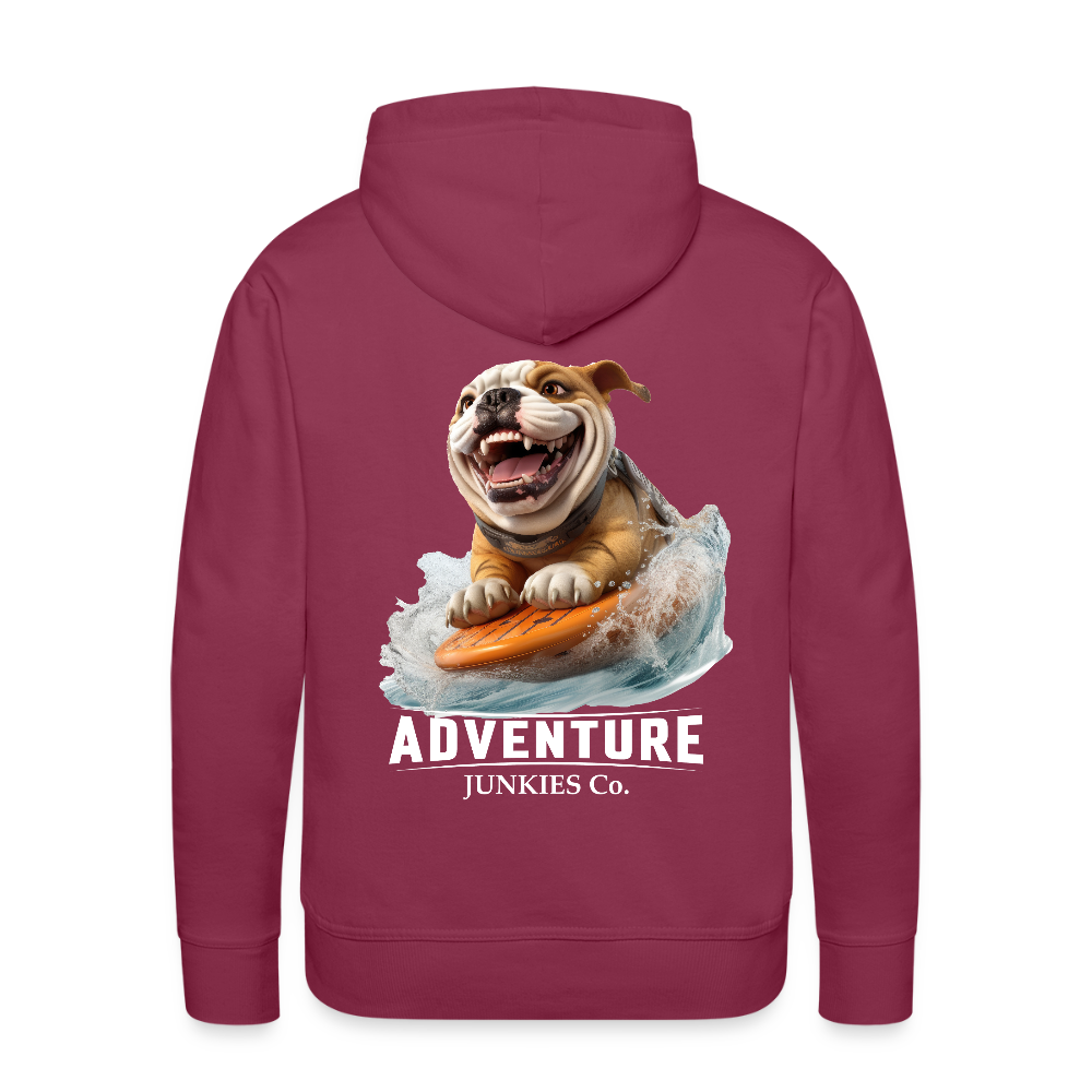 Men’s Premium Water Fun Hoodie - bordeaux