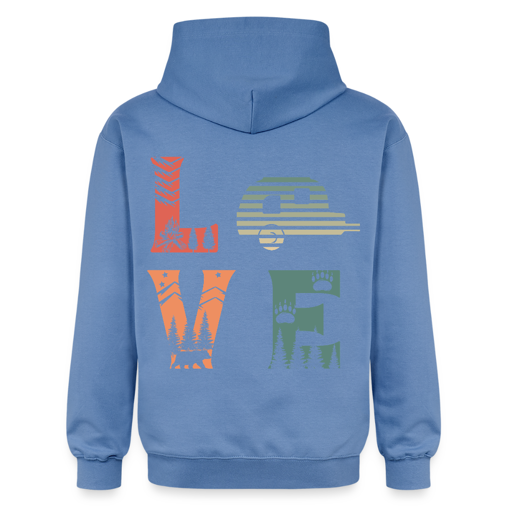 Unisex Midweight Hoodie - carolina blue