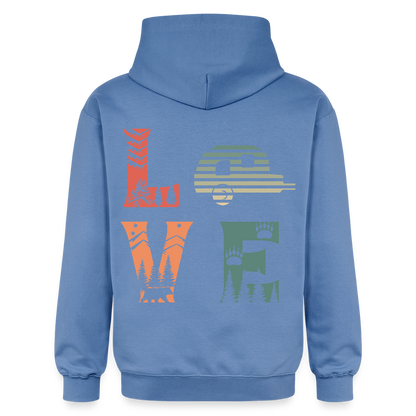 Unisex Midweight Hoodie - carolina blue