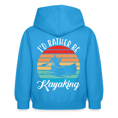 Children's  Unisex Hoodie - sea blue