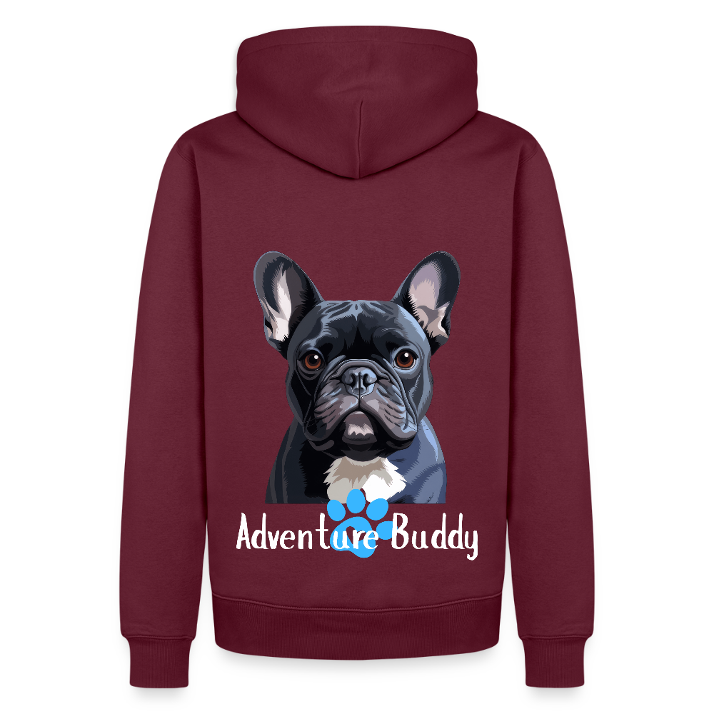 Men’s Premium Pet Hoodie - burgundy