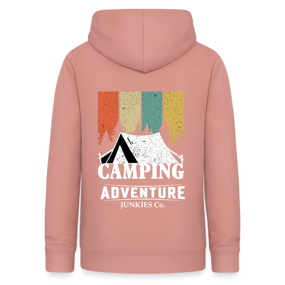 Women's Camping Hoodie - dusky rose